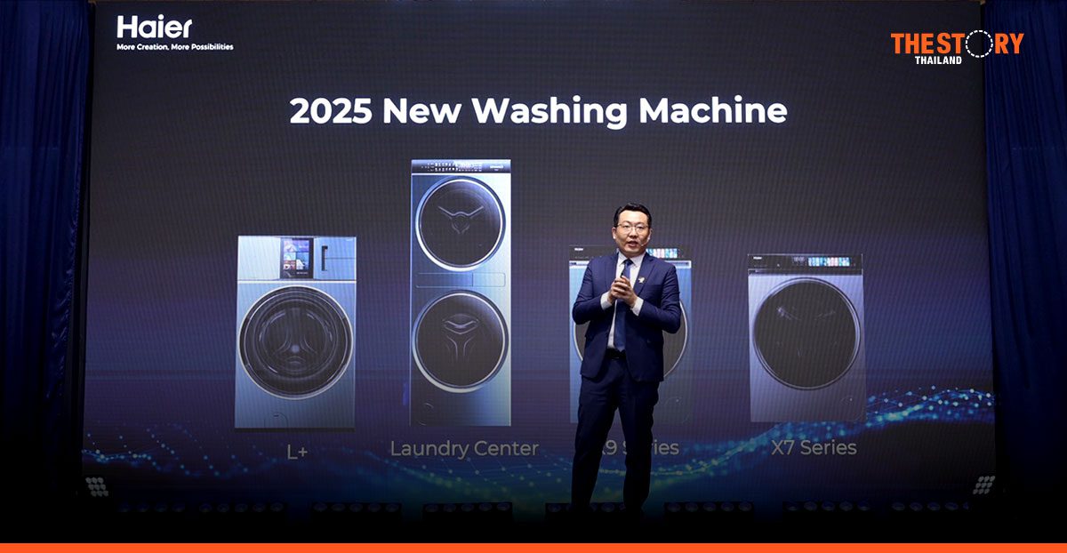 Haier targets premium appliance market with new AI washing machine lineup in Thailand